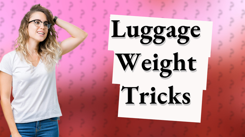 Luggage Weight Tricks