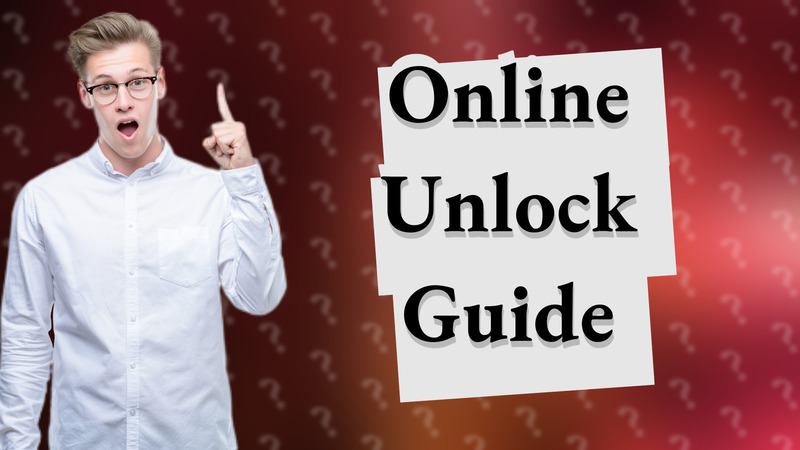 Online Unlock Guide