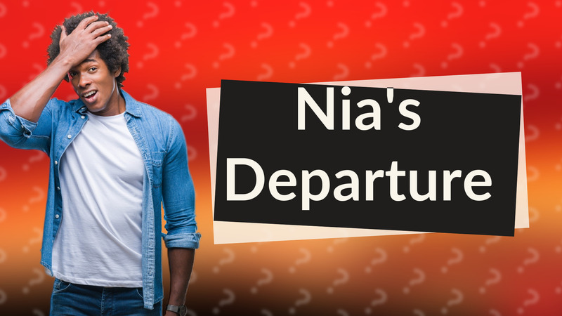 Nia's Departure