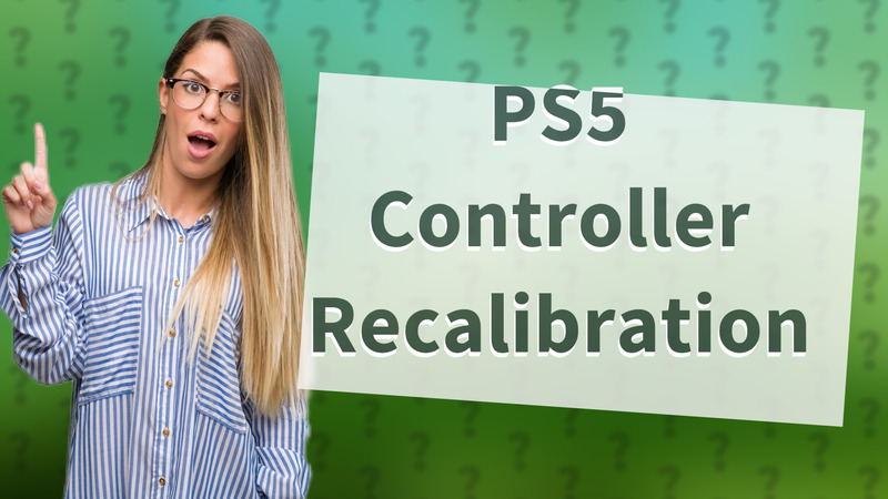 PS5 Controller Recalibration