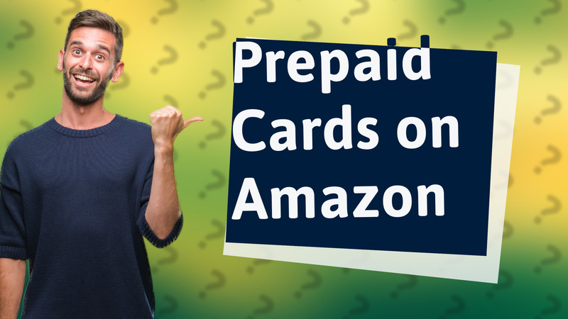 Prepaid Cards on Amazon