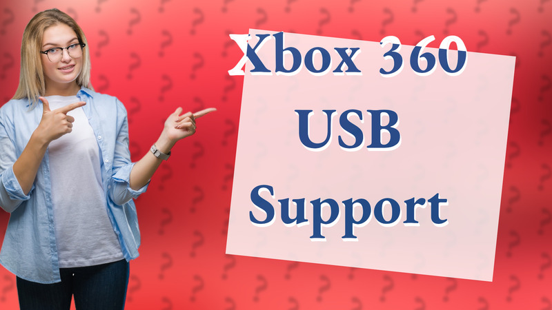 Xbox 360 USB Support
