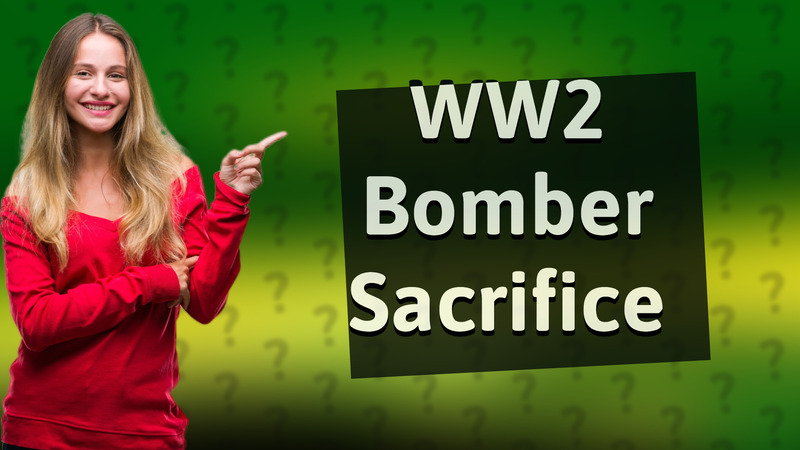 WW2 Bomber Sacrifice