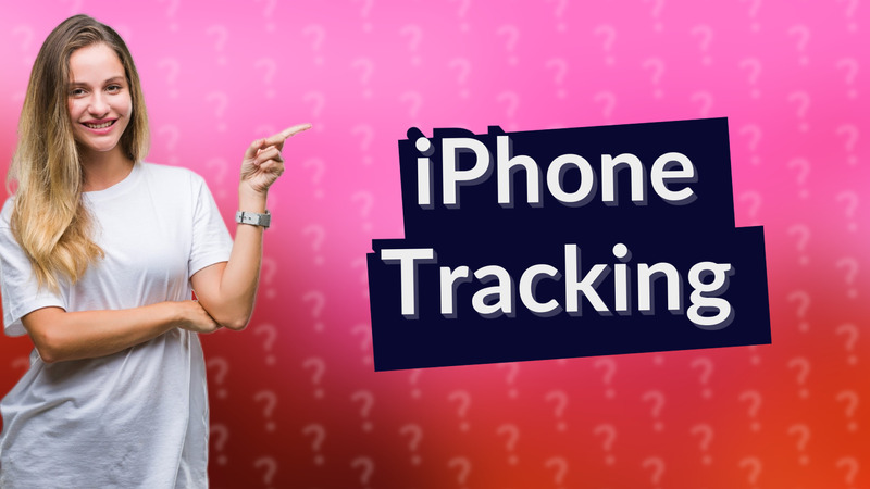 iPhone Tracking