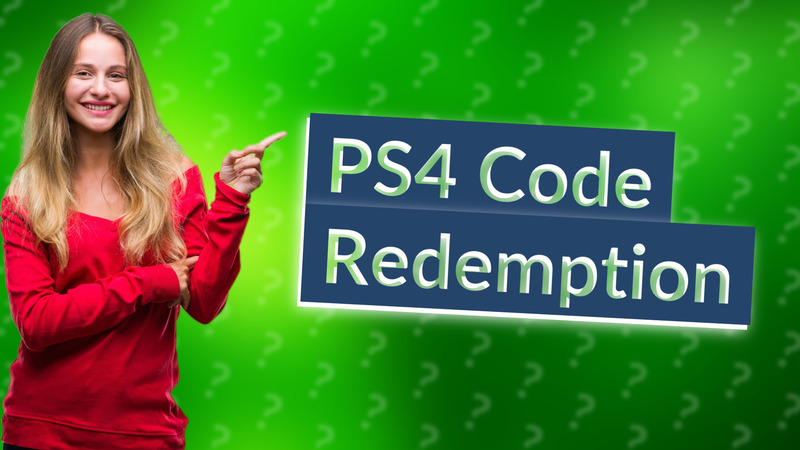 PS4 Code Redemption