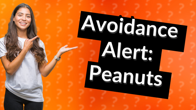 Avoidance Alert: Peanuts