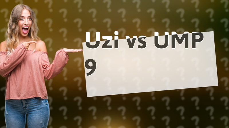 Uzi vs UMP 9