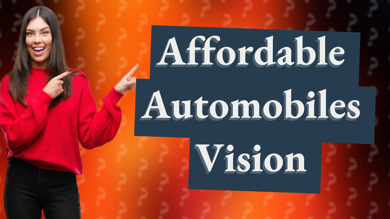 Affordable Automobiles Vision