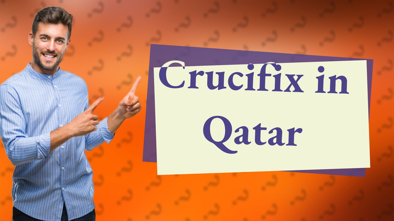 Crucifix in Qatar