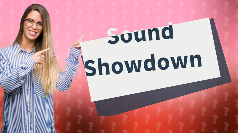 Sound Showdown