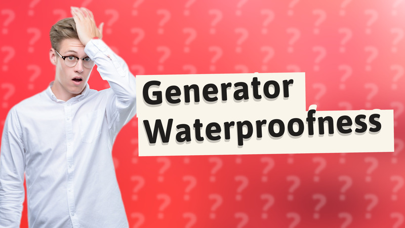 Generator Waterproofness