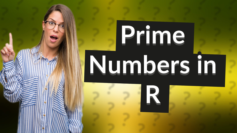Prime Numbers in R