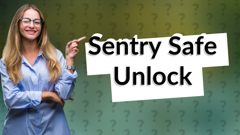Sentry Safe Unlock