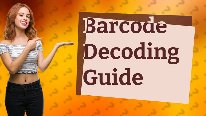 Barcode Decoding Guide