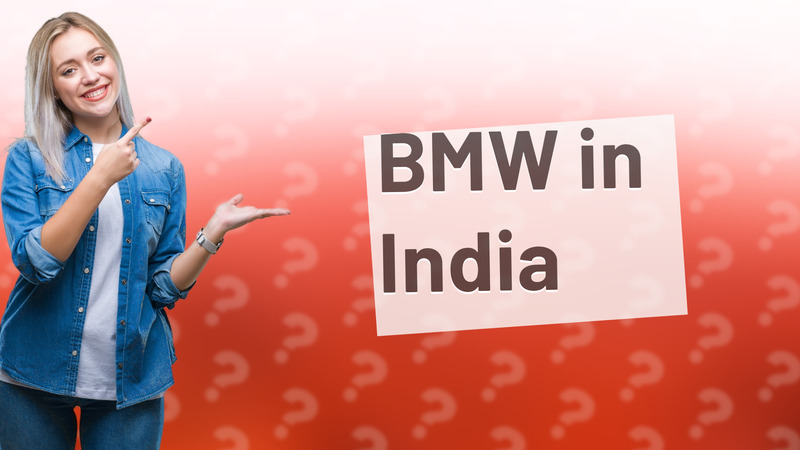 BMW in India