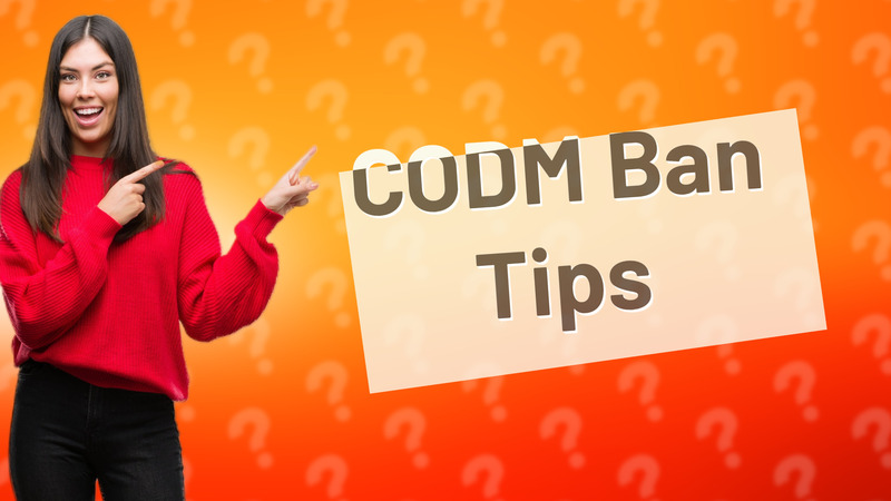 CODM Ban Tips
