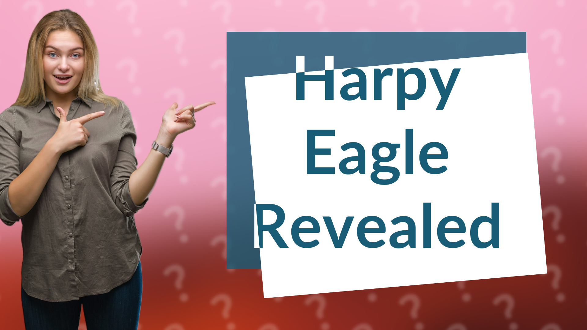 Harpy Eagle Revealed