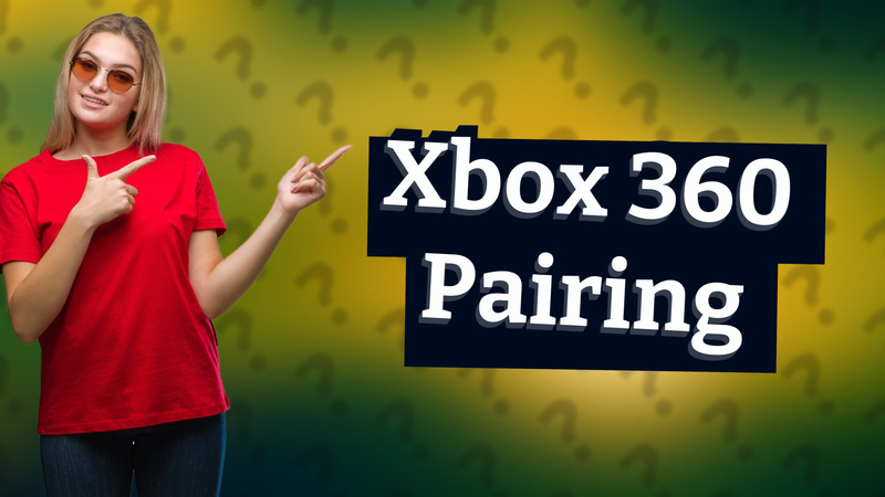 Xbox 360 Pairing