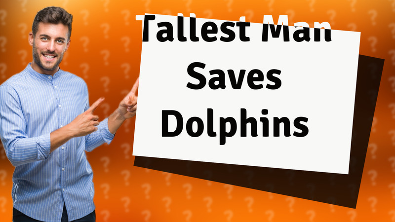 Tallest Man Saves Dolphins