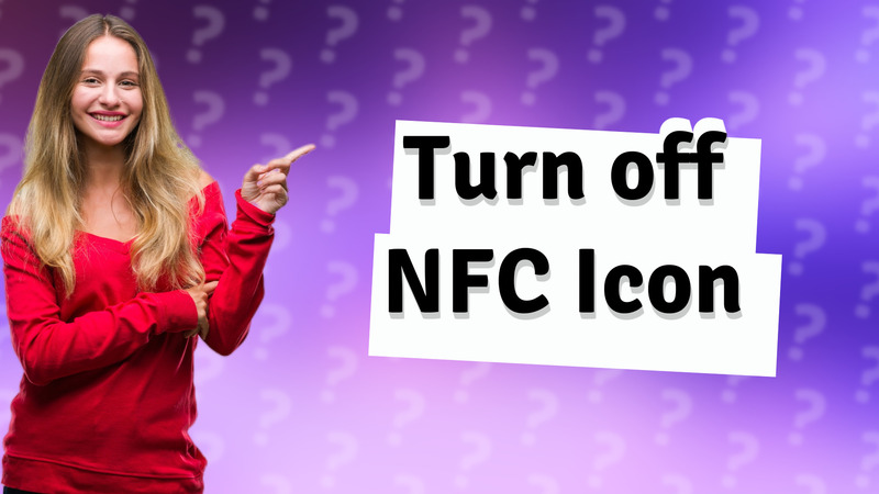 Turn off NFC Icon