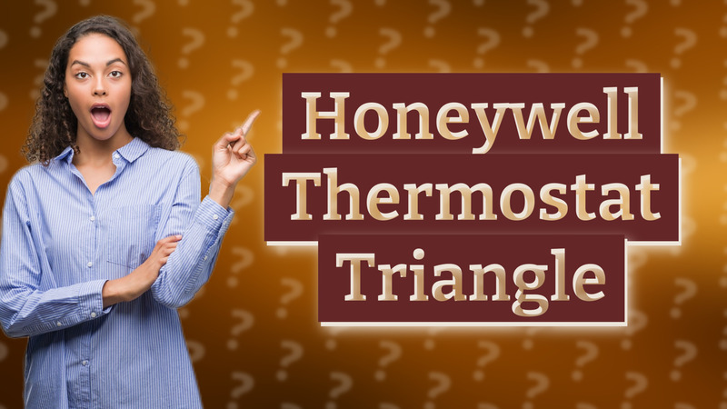 Honeywell Thermostat Triangle