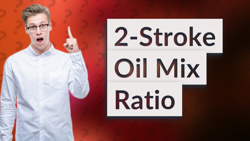 2-Stroke Oil Mix Ratio