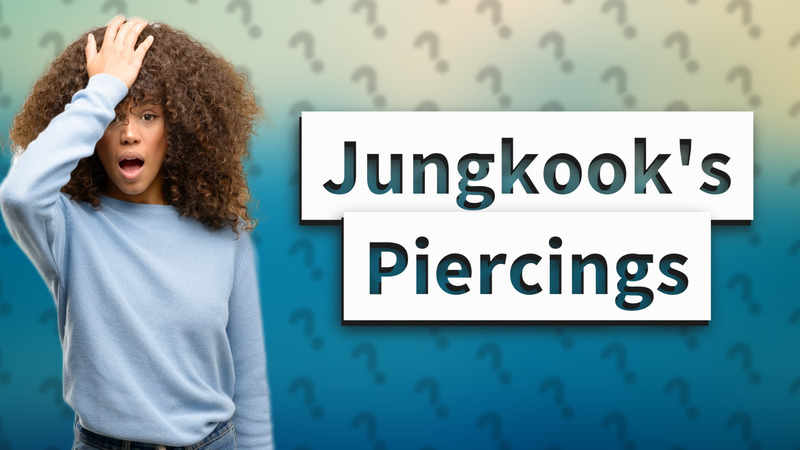 Jungkook's Piercings
