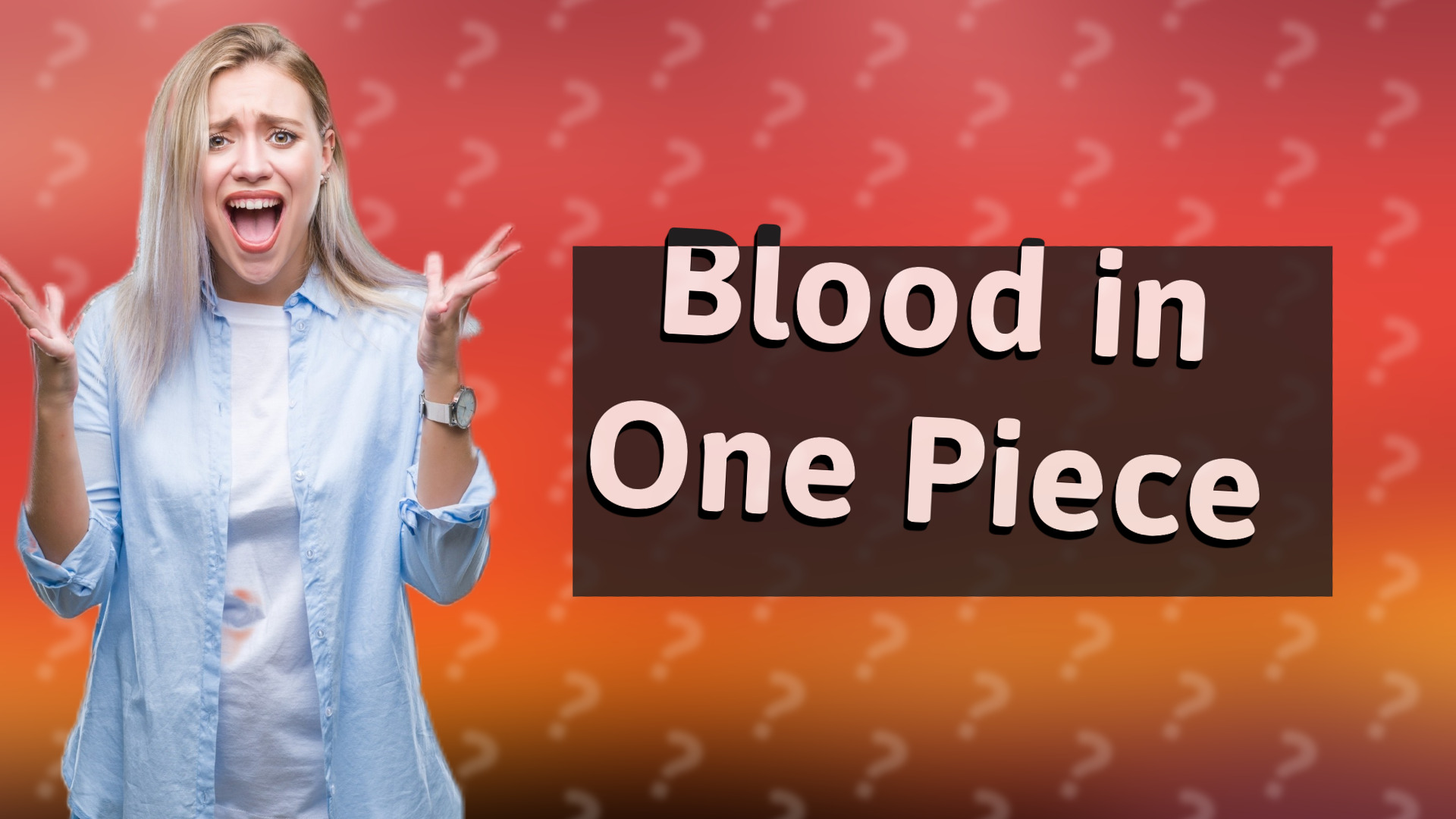 Blood in One Piece
