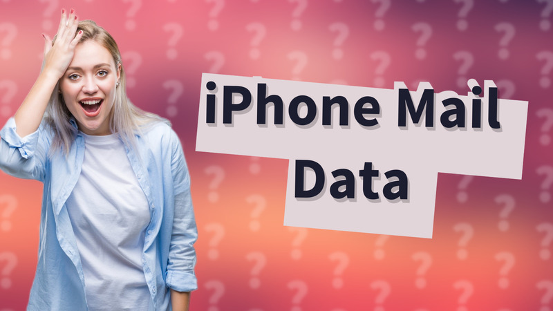 iPhone Mail Data