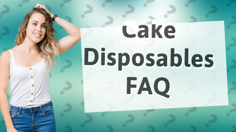 Cake Disposables FAQ