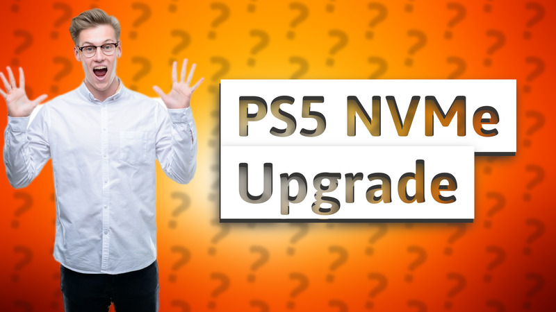 PS5 NVMe Upgrade