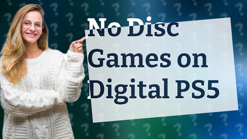 No Disc Games on Digital PS5