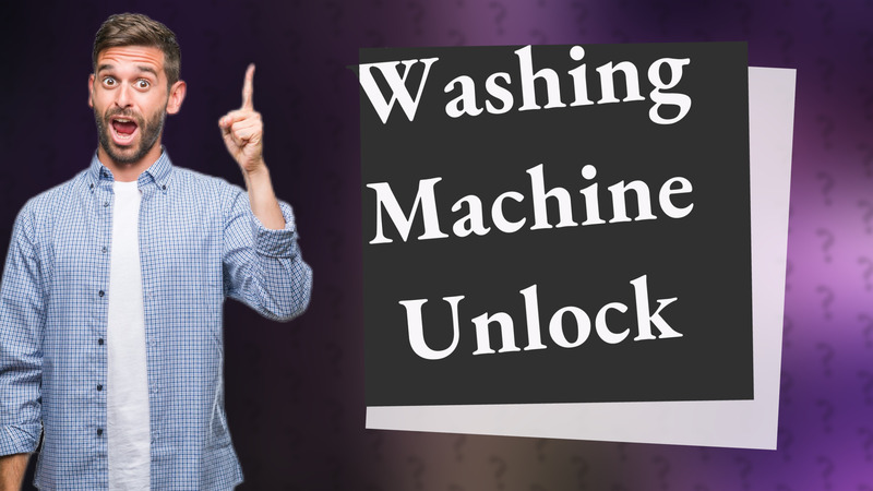 Washing Machine Unlock