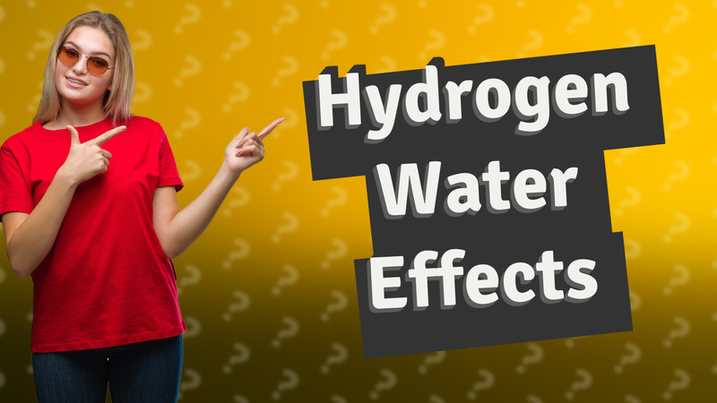 Hydrogen Water Effects