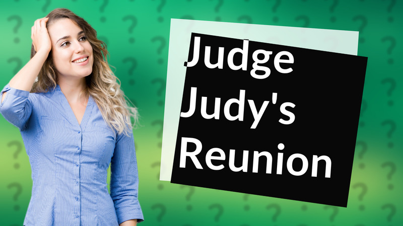 Judge Judy's Reunion