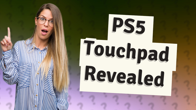PS5 Touchpad Revealed