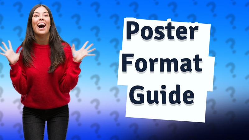 Poster Format Guide