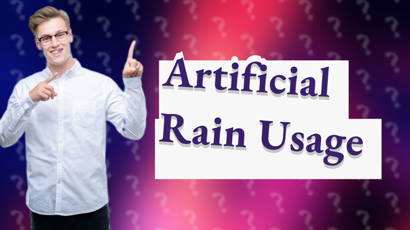 Artificial Rain Usage