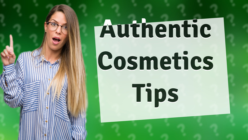 Authentic Cosmetics Tips