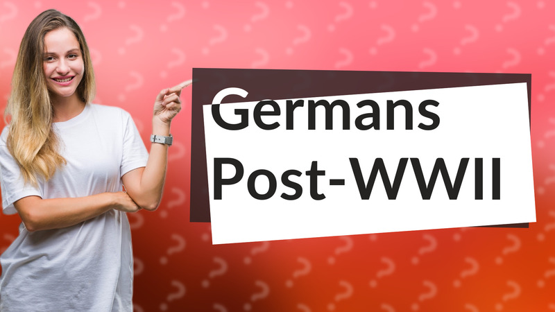 Germans Post-WWII