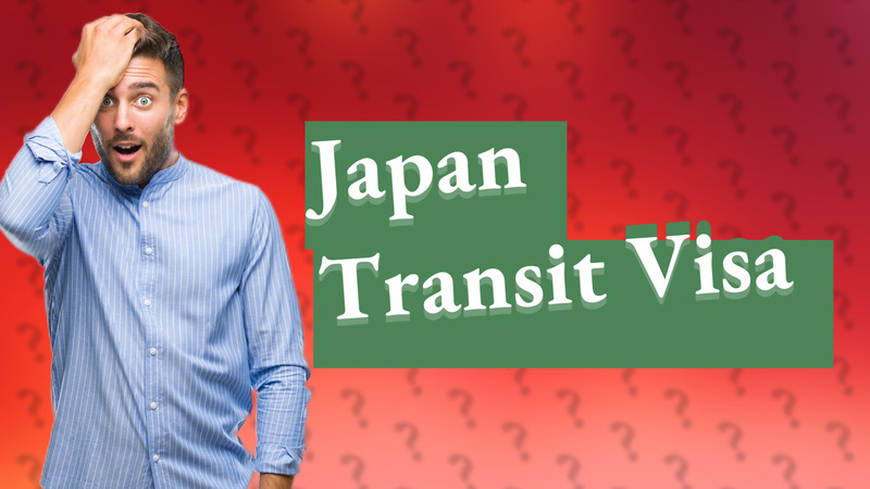 Japan Transit Visa