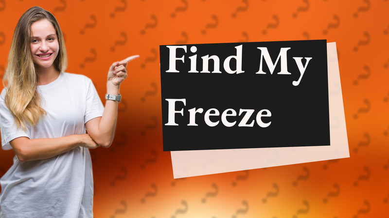Find My Freeze