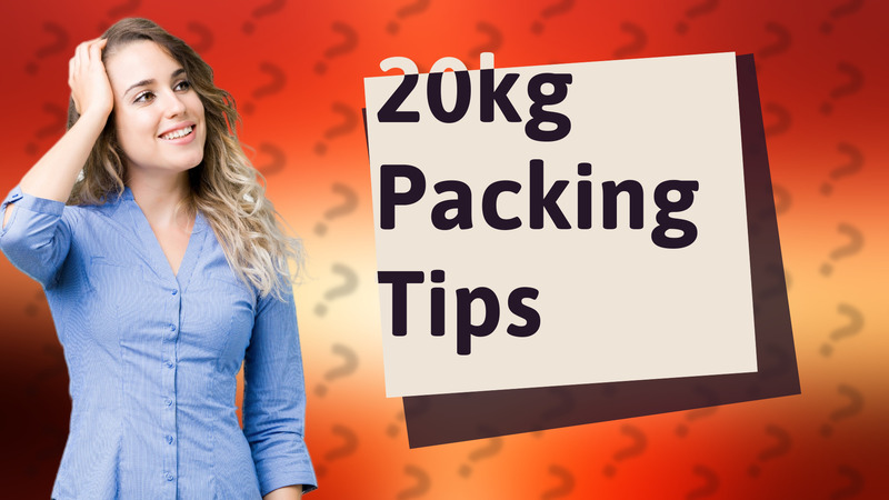 20kg Packing Tips