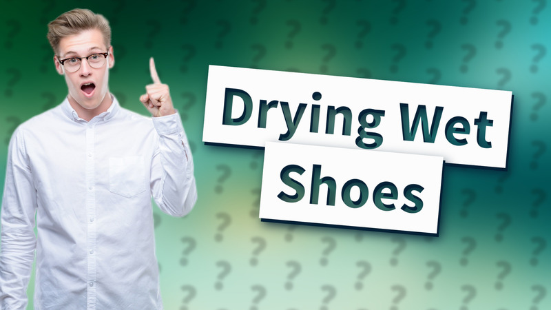 Drying Wet Shoes