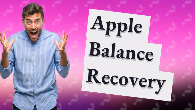 Apple Balance Recovery
