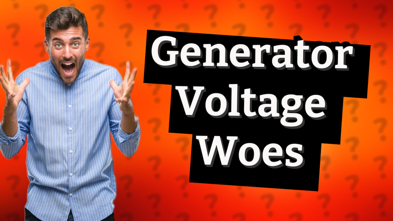 Generator Voltage Woes