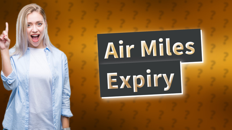 Air Miles Expiry
