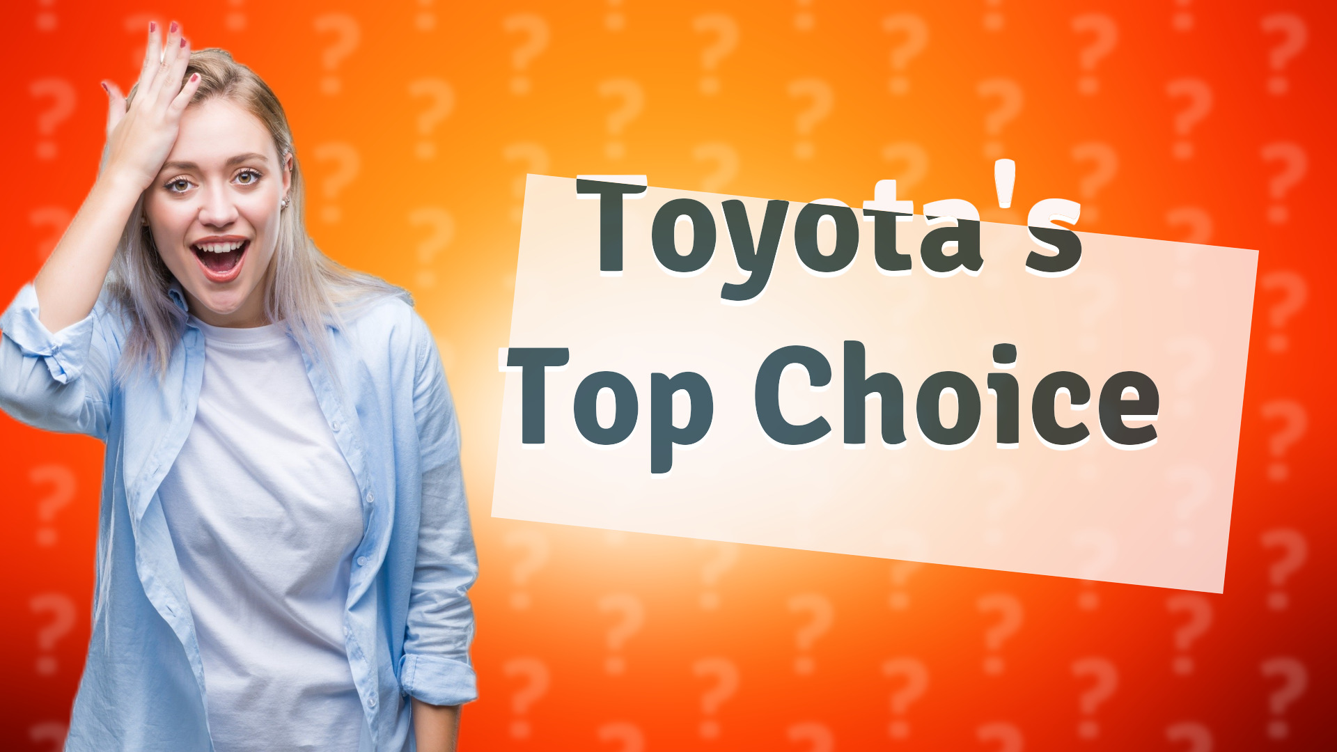 Toyota's Top Choice