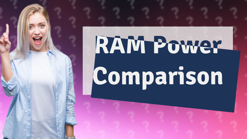 RAM Power Comparison
