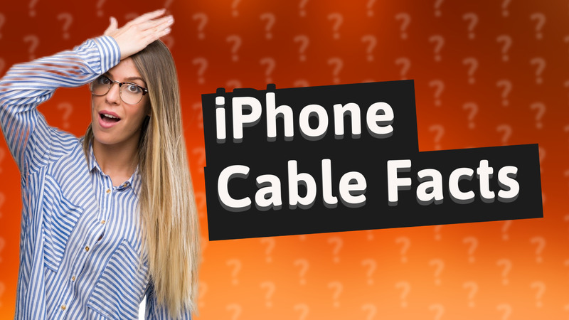 iPhone Cable Facts